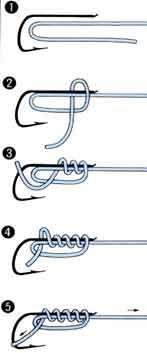 鱼钩的绑法