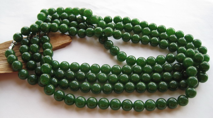 [永真玉器行] 台湾碧玉项链