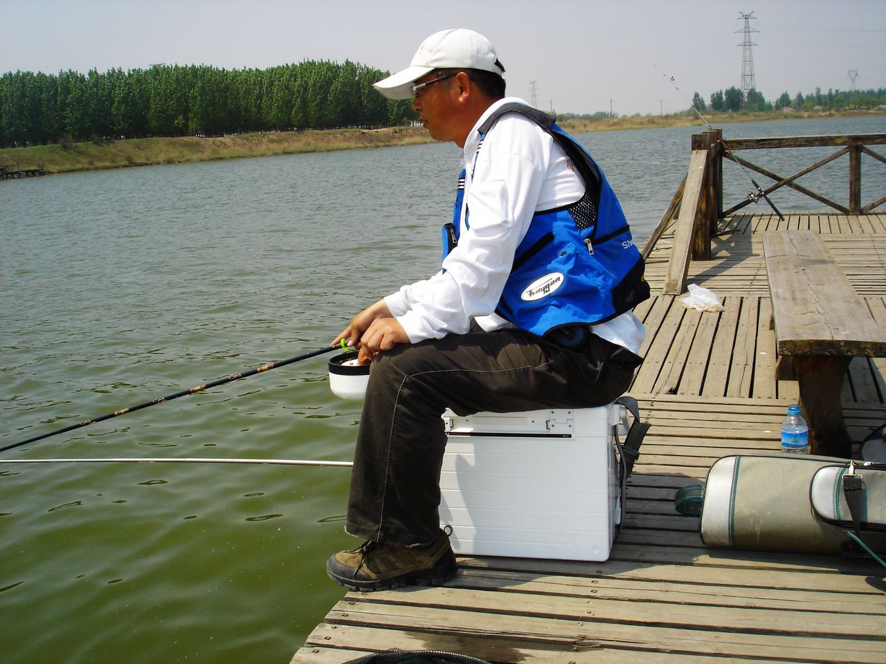 冕宁县大桥水库钓鱼图片