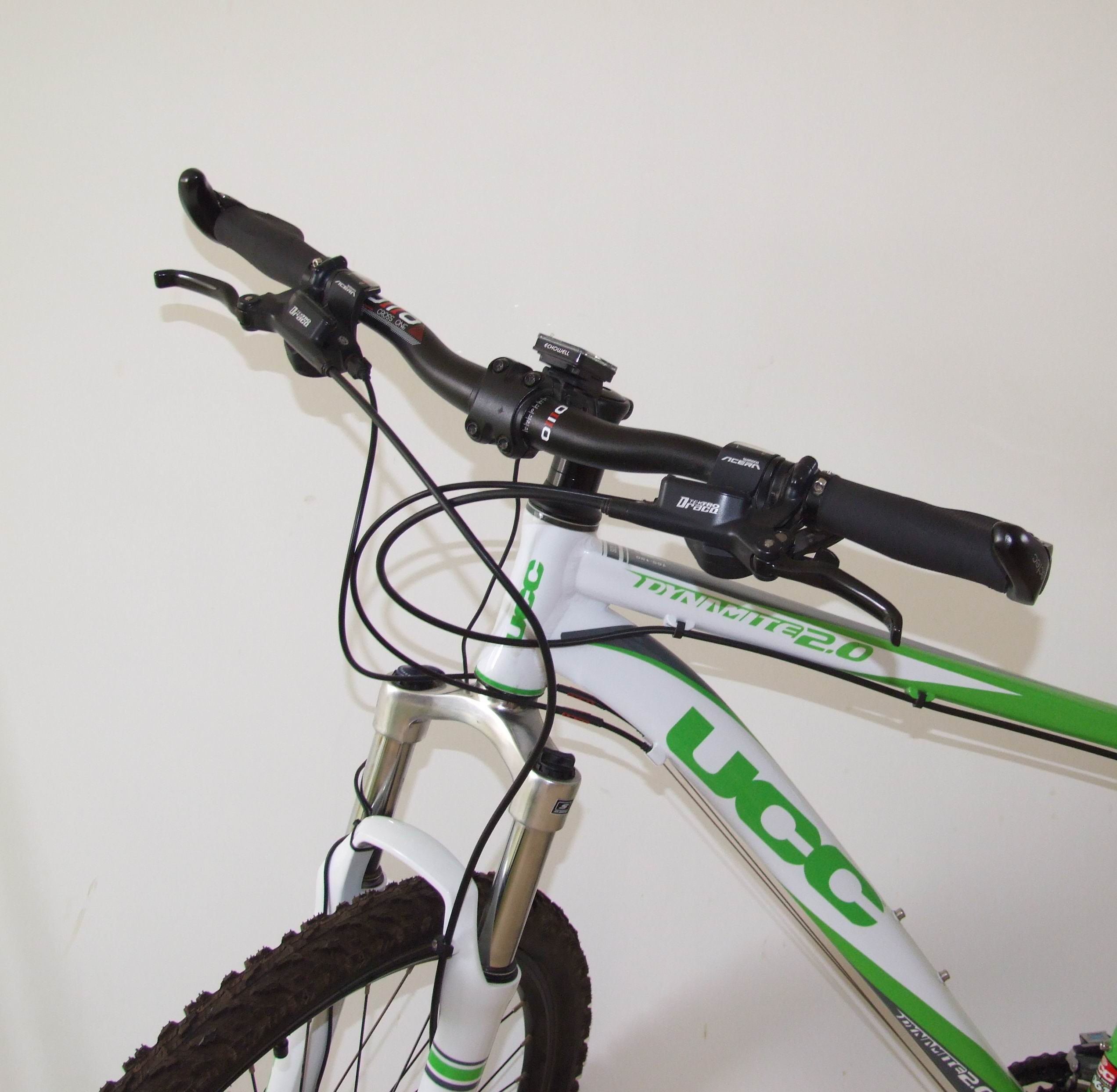 更新新上照片出一辆ucc德曼特2027速油碟山地白绿色