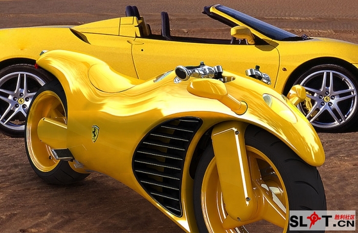 世界上最豪华的摩托车—法拉利v4