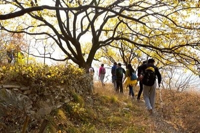 户外穿越11月14日周六淄川双井村莲花山涌泉村马向阳下乡记拍摄地1