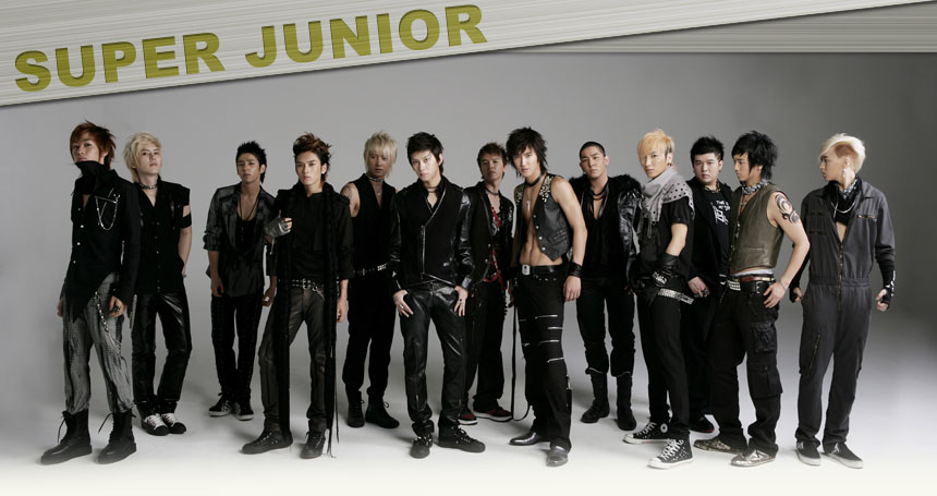 superjunior13个认真的大男孩